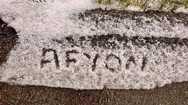 Afyonkarahisar'da Dolu Felaketi