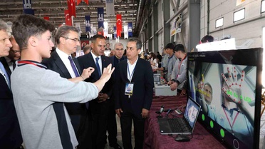 Erzurum'da Mesleki Eğitim Fuarı