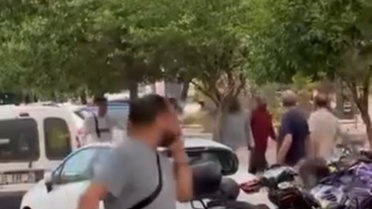 Fatih'te yabancı uyruklular arasında bıçaklı kavga