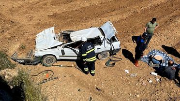 Gediz'de Trafik Kazası: 2 Yaralı