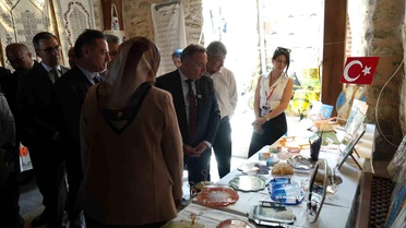KYK yurt öğrencilerinin el emeği sergisi büyük ilgi gördü