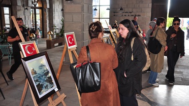 Kars'ta hükümlülerin el emeği sergisi