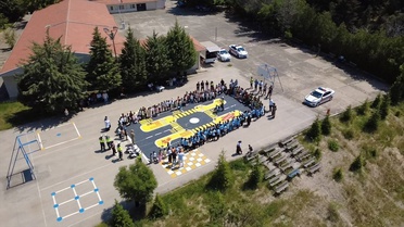 Keban'da Öğrencilere Trafik Eğitimi