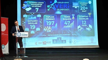 Liselerarası Veri Olimpiyatı'nın ödül töreni gerçekleştirildi