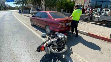 Karaman'da Motosiklet Kazası: Tır ile Çarpışma