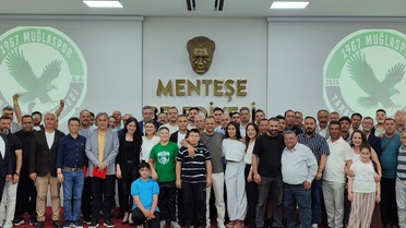Muğlaspor'da Ziyaret ve Kıyanç'ın Adaylık Açıklaması