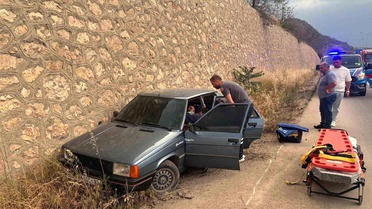 Bilecik'te Trafik Kazası: 1 Yaralı