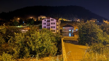 Taraklı'da Sağanak Taşkınına Neden Oldu
