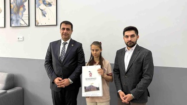 Şemdinlili öğrenci bursluluk sınavından 500 tam puan aldı
