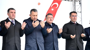 Soğanlı Dağı'ndaki RES Cumhurbaşkanı Erdoğan'ın katılımıyla açıldı