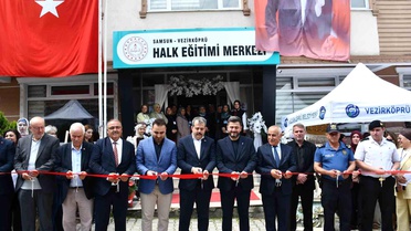 Vezirköprü'de el emeği ürünler yıl sonu sergisi