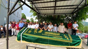 Tekkeköy'deki elektrik faciasında hayatını kaybeden işçi son yolculuğuna uğurlandı