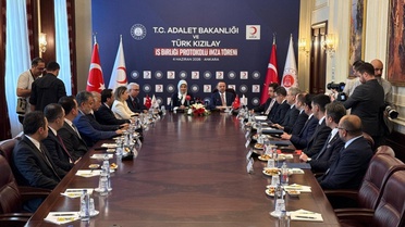 Adalet Bakanlığı ve Kızılay'dan İş Birliği Protokolü