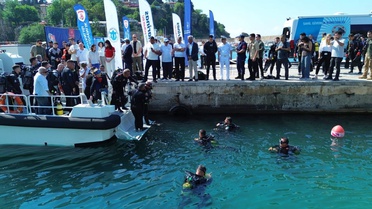 Dünya Çevre Günü'nde Dalış ve Dumansız Plaj Uygulaması