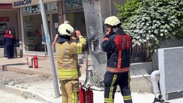 Avcılar'da Elektrik Panolarında Yangın