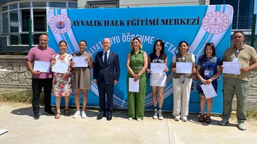 Ayvalık'ta emek ve azmin buluştuğu AHEM sergisine yoğun ilgi