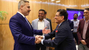 Hakan Fidan Bangladeş'te İkili İlişkileri Görüştü