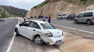 Adıyaman'da Trafik Kazası: 2 Yaralı