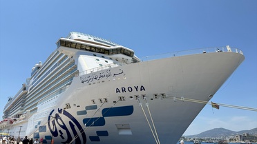 Bodrum'a Aroya Kruvaziyeriyle 2.124 Yolcu Geldi