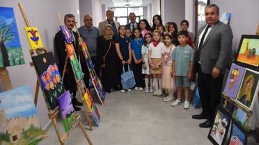 Boyabat'ta Hayat Boyu Öğrenme Sergisi Açıldı