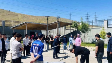 Elazığ'da Öğrencilere Yangın ve Çadır Eğitimi