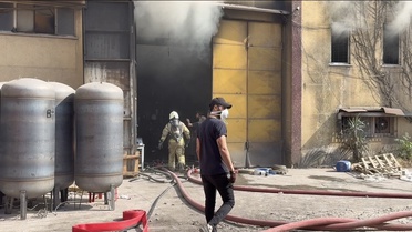 Esenyurt'ta Fabrika Yangını