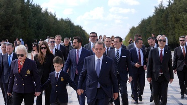 Galatasaray Heyeti Anıtkabir'i Ziyaret Etti