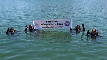 Giresun'da Deniz Dip Temizliği