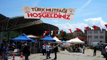 Gümüşova'da Keşkek İkramı