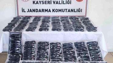 Kayseri'de 3 Milyon TL'lik Kaçak Gözlük Ele Geçirildi