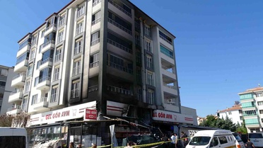 Malatya'da Yangın Paniği