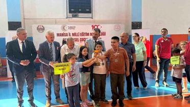 Sarıgöl'de mangala ikinciliği sevinci