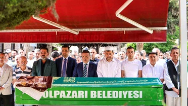 Bilecik'te Şehit Annesi Yaşariye Çetin Son Yolculuğuna Uğurlandı