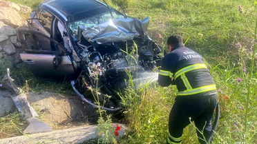 Siirt'te trafik kazası: 1 yaralı