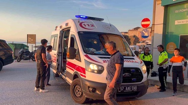 Sinop'ta Motosiklet Kazası: 1 Yaralı