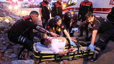 Trabzon'da deprem tatbikatı gerçeğini aratmadı