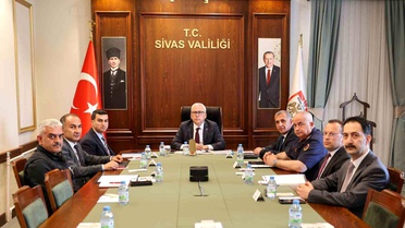 Sivas'ta Güvenlik ve Asayiş Toplantısı