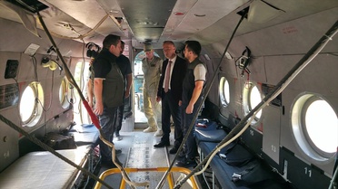 Karabük'te Yangın Söndürme Helikopteri Göreve Başladı