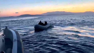 Çeşme Açıklarında Düzensiz Göçmen Operasyonu