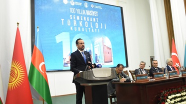 Bakü'nün 100 yıllık sözü Semerkant'ta hayat buldu