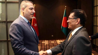 Fidan, Bangladeş Dışişleri Bakanı ile Görüştü