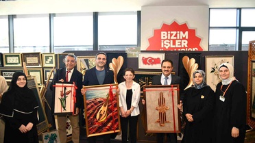 BAŞ-MEK'te emek ve üretim sergilendi