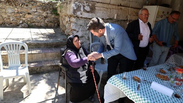 Başkan Tatık şehit ailelerini ziyaret etti