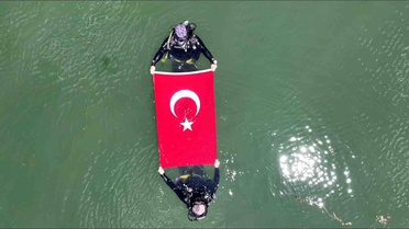 Bolu İtfaiyesi'nden nefes kesen tatbikat: Dalgıçlar göreve hazır