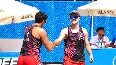CEV plaj voleybolu milletler kupası Alanya'da başladı