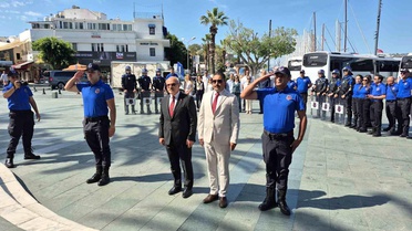 Bodrum'da Ceza İnfaz Personeli Günü töreni