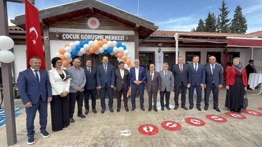 Çocuk Görüşme Merkezi yeni yerinde hizmete açıldı