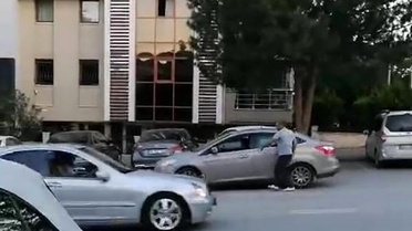 Pompalı tüfekli saldırganın kaçış anı kamerada