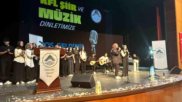Kahta Borsa İstanbul Fen Lisesi'nden duygu dolu program