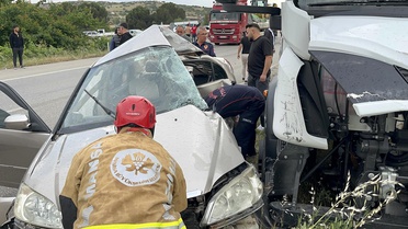 Kula'da Trafik Kazası: 1 Yaralı